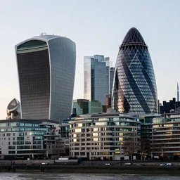 2 d london skyline