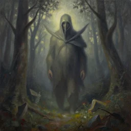 hell realms by Simon Stålenhag Thomas Kinkade, oil on canvas, highly detailed digital art