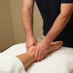 steve carell het tender foot massage for pleasure, he has shirt on, masseur is a professional, he using extra pleasant and relaxing technique
