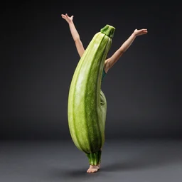 dancing zucchini