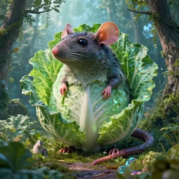 by chet zar and alexander jansson, visually stunning, cinematic, ultra realistic, hyper realism, 1 2 k, epic, octane render, unreal engine, vfx, maya, it's form is all wrong : undefined idealism, rat king : prince cabbage, nature witnessing itself through us : prismatic, the royal house of wands, souls inspired
