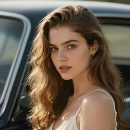 Human, car