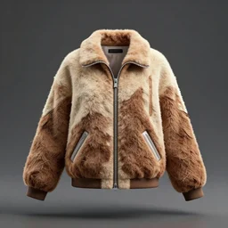 a jacket in coconut fruit shape, digital art, artgem, octane render, artstation, hasselblad photo, 4 k resolution, fashion design, product photo, symmetrical