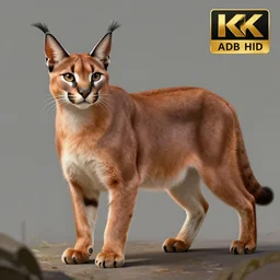 cat caracal, concept art, wlop, digital painting, trending on artstation, highly detailed, epic composition, official media, 8 k uhd
