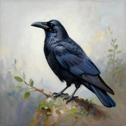 raven paradise painted by john avon