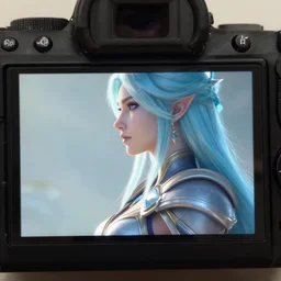film camera : side profile by thomas blackshear of imogen poots as a dota 2 paladin luminescent fantasy art by artgerm, lawren harris, eve ventrue, sherree, ilya kuvshinov, magali villeneuve, jeremy lipkin, rob rey, christophe vacher