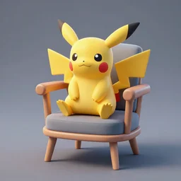 a new pokemon resembling a chair, 3 d octane, unreal engine 5