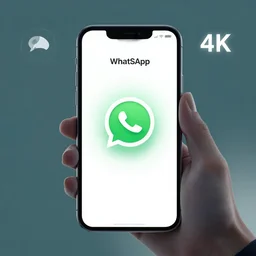 whatsapp 2, UI UX design, mobile, 4k
