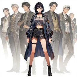 anime woman fullbody art, wearing unique urban clothes, digital art, pretty, attractive, illustrious clothes, High Details, Cellshaded, WLOP, Rossdraws, James Jean, Andrei Riabovitchev, Marc Simonetti, Yoshitaka Amano, Thomas Kinkade, Makoto Shinkai, ArtStation, CGSociety, trending on artstation