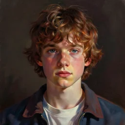 a beautiful digital portrait painting of eleven from stranger things, by Ross draws. Volumetric light. Strong keylight.
