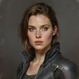 perfectly - portrait of a beautiful female sci fi netflix character, intricate, highly detailed, digital painting, loose brush strokes, realistic shaded lighting, artstation, concept art, smooth, sharp focus, illustration, realism, oil painting, unreal engine 5, 8 k, art by peter mohrbacher and and sam spratt and dave rapoza
