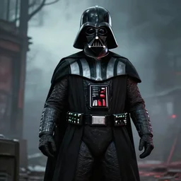 Screenshot of Darth Vader as a character in Dead By Daylight