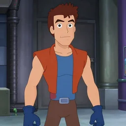 still of enzo from ReBoot tv series