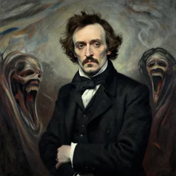 john snow in the the scream painting