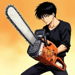 chainsaw man, Trending on Artstation, Hiroaki Tsutsumi style