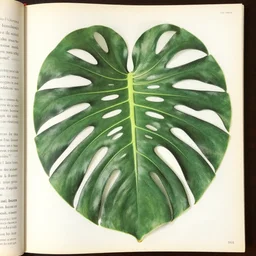 vintage magazine advertisement as a tattoo depicting a monstera leaf, monstera!!!, in focus, sharp, smooth, by marius lewandowski, by ernst haeckel