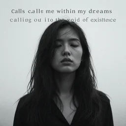 she calls to me deep within my dreams calling out into the void of existence