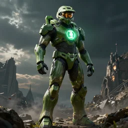 concept art green lantern in halo movie
