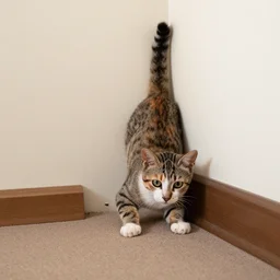 cats can slip through seams in the walls