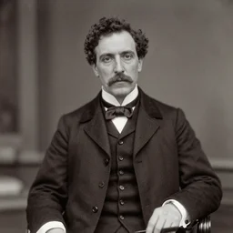 victorian era photograph of gordon freeman