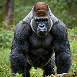 orc gorilla hybrid, realistic,