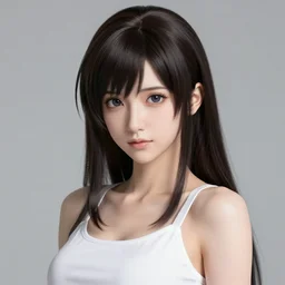 highly detailed portrait of gorgeous sexy idealized katsuragi misato in detroit : become human, stephen bliss, 8 k, unreal engine, fantasy art by greg rutkowski, alphonse mucha, katsura masakazu, makoto shinkai, james gurney, satoshi kon, kyoto animation, global illumination, radiant light, detailed and intricate environment