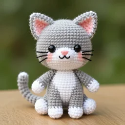 crochet kitten