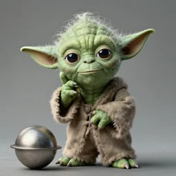 Yoda pondering his Orb by Todd Lockwood