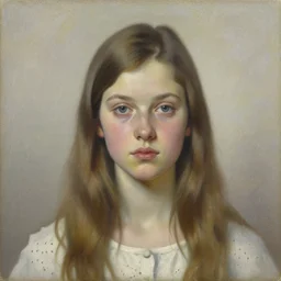portrait of an american girl, beautiful painting, oil on canvas, by ewa czarniecka, award winning masterpiece,