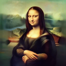 mona lisa art by dr seuss