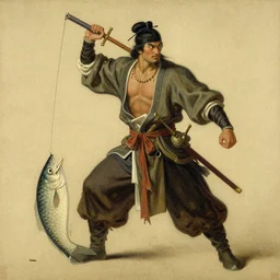 full character of a strong ancient chinese fisher, character design, painting by gaston bussiere, katsuya terada, nc wyeth, greg rutkowski, craig mullins, vermeer, frank frazetta, mucha, tom of finland, trending on artstation, jeffery catherine jones