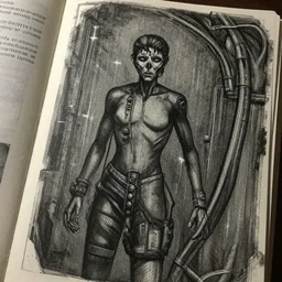 scp-682 in style of ukeyo, highly detailed