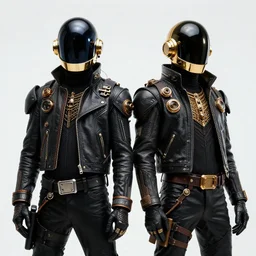 Steampunk Daft Punk members