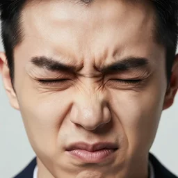 excessive frowning