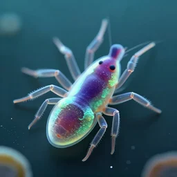 a paramecia - cat - hybrid. animal photography, microscopy