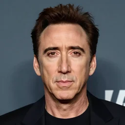 nicolas cage headshot 1 9 9 9 photograph straight on