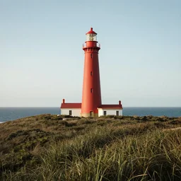 a lighthouse landscape, justin minns