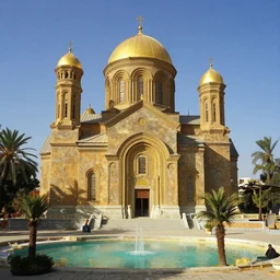 ethiopian sulphur spring cathedral. artgerm aschenbach lagerstedt