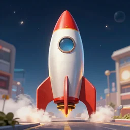 mcdonalds rocket ship