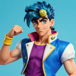 Jojo Siwa as a Jojos Bizzare Adventure character, photorealistic, 14K HD Quality, Highly Detailed, Vibrant, more coherent, Super High Quality, hyper realistic