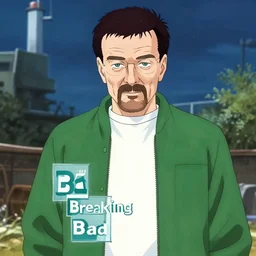 breaking bad as a twenty ten anime, by tv tokyo