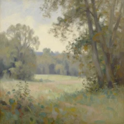inca insane by ford madox brown. a computer art of a beautiful scene of nature. the colors are very soft & muted, & the overall effect is one of serenity & peace. the composition is well balanced, & the brushwork is delicate & precise.