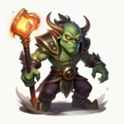 Ugly Goblin league of legends splash art, Art Station