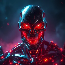 a beautiful terminator, intricate lights, bio luminescent, venomize, by ruan jia and artgerm and range murata and wlop and ross tran and william - adolphe bouguereau and beeple. key art. fantasy illustration. award winning, artstation, intricate details, realistic, hyperdetailed, 8 k resolution.