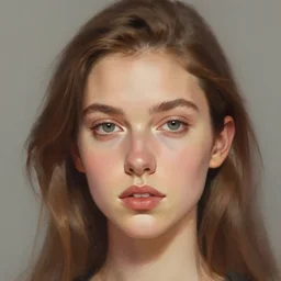 portrait digital painting by laura h rubin