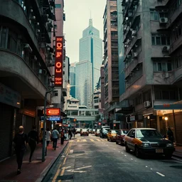 hong kong streets inspired by half - life 2