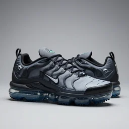 nike air vapormax plus cool grey black with reebok alien stomper black