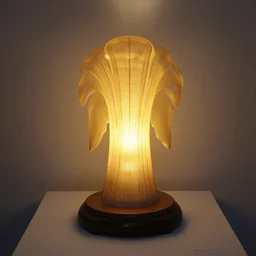 illuminati sculpture toy on display