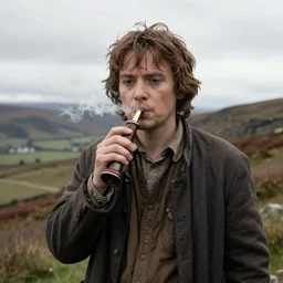 frodo baggins smoking bong trail cam footage