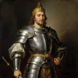 male wearing armor, hinduism, painting by gaston bussiere, greg rutkowski, j. c. leyendecker, tom of finland